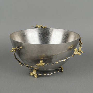 MICHAEL ARAM Bittersweet Stainless Steel Bowl H5"xD8"