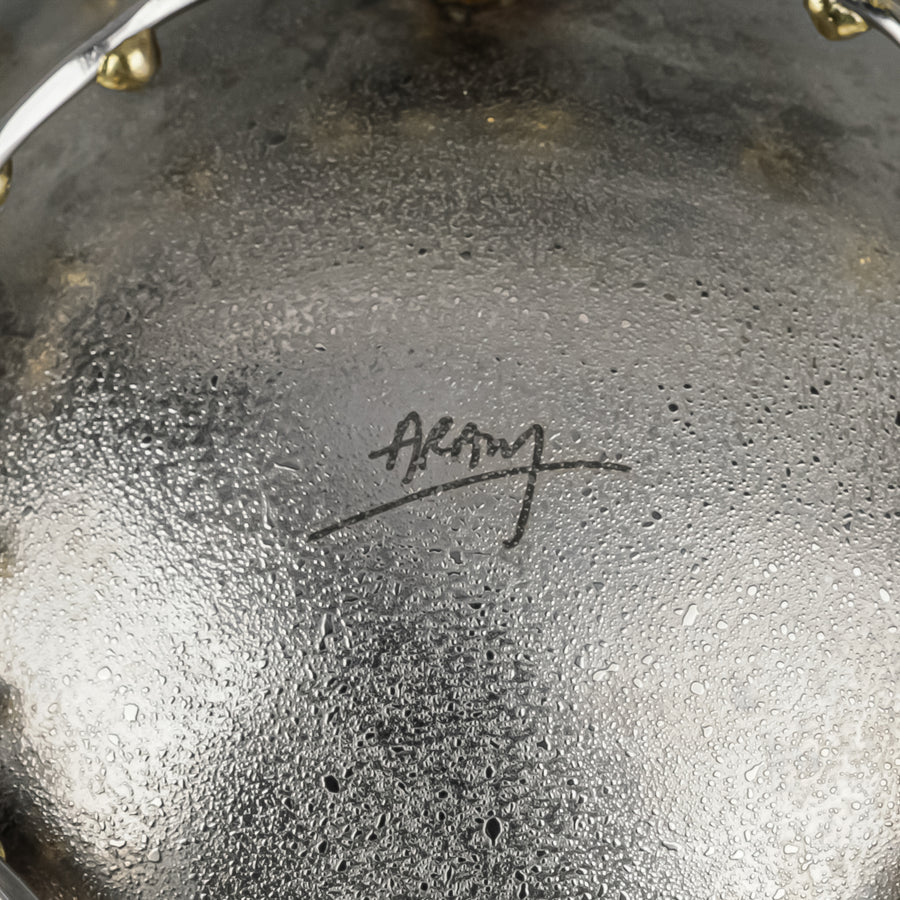 MICHAEL ARAM Bittersweet Stainless Steel Bowl H5"xD8"