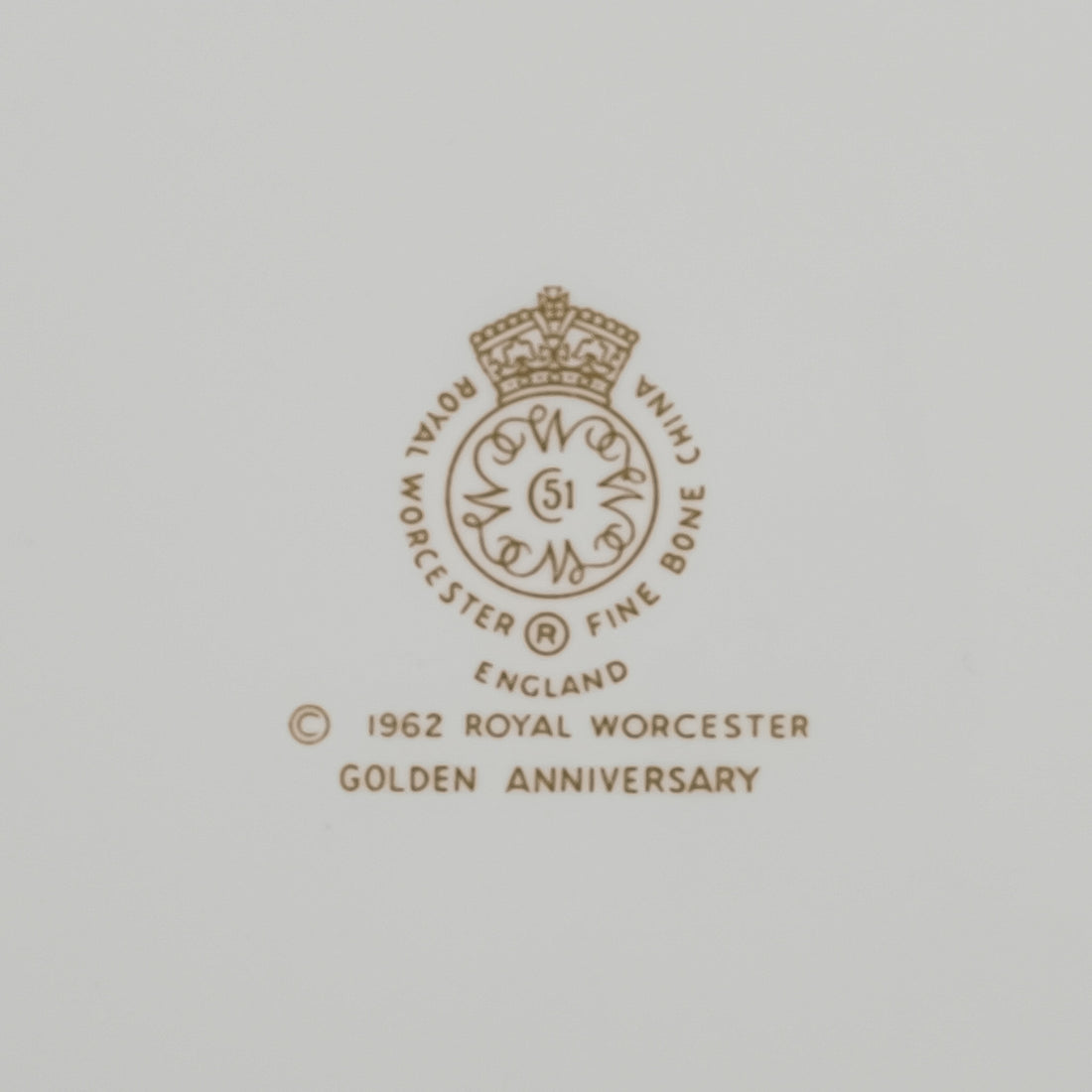 ROYAL WORCESTER Golden Anniversary 12 Place Settings Plus Extras