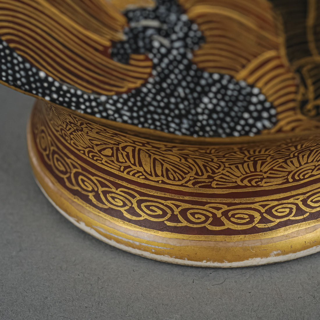 Satsuma Hand Decorated Vase