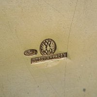 Russian Enamel Vermeil Sterling Round Covered Box