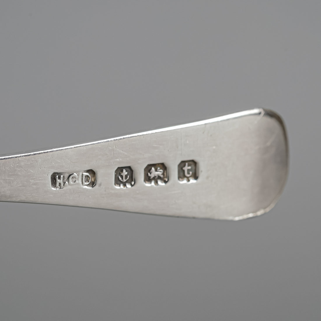 HENRY CLIFFORD DAVID Kings Sterling Coffee Spoons Set of 6