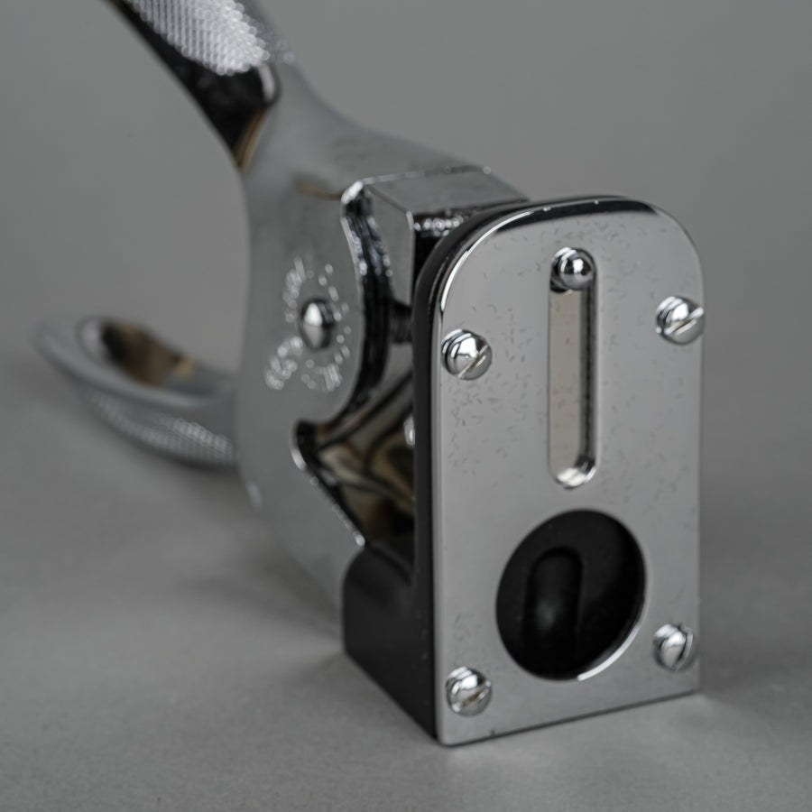 EL CASCO Chrome & Black Cigar Cutter M-765 With Box
