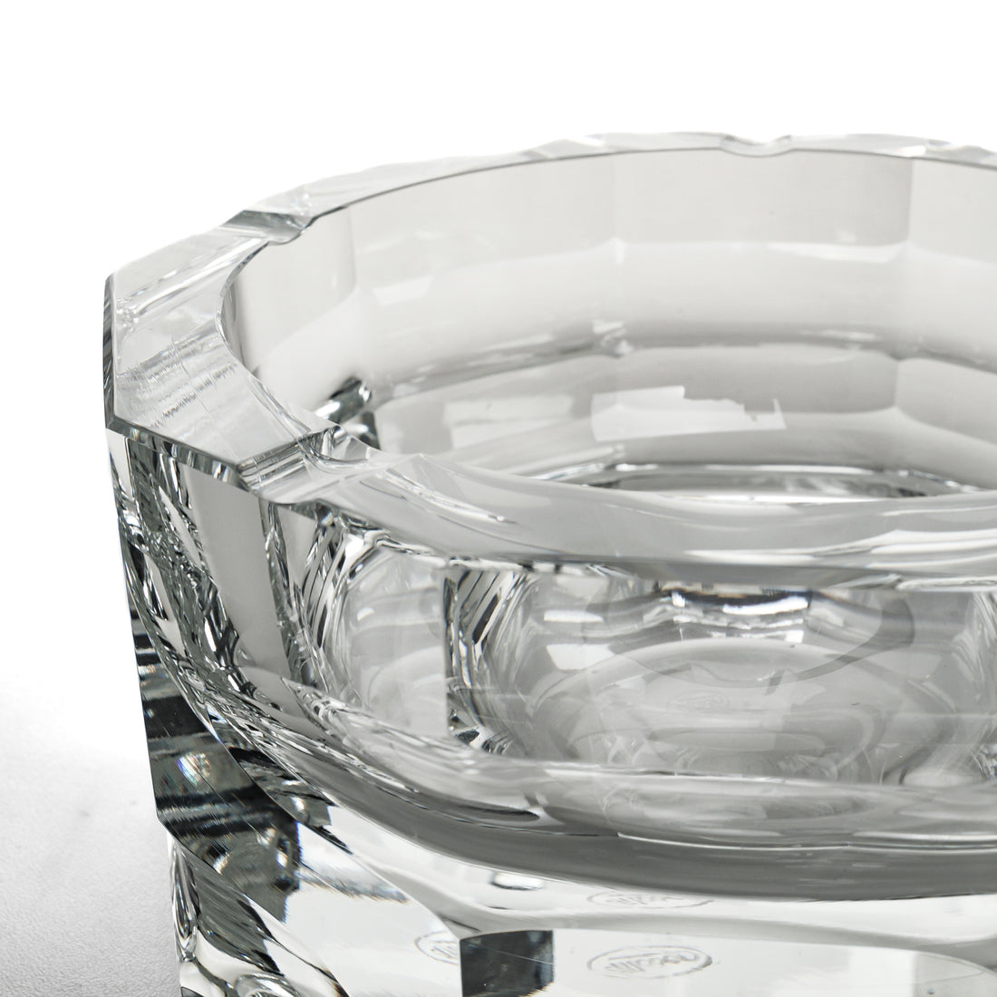 MOSER Crystal Ashtray  10 Sided