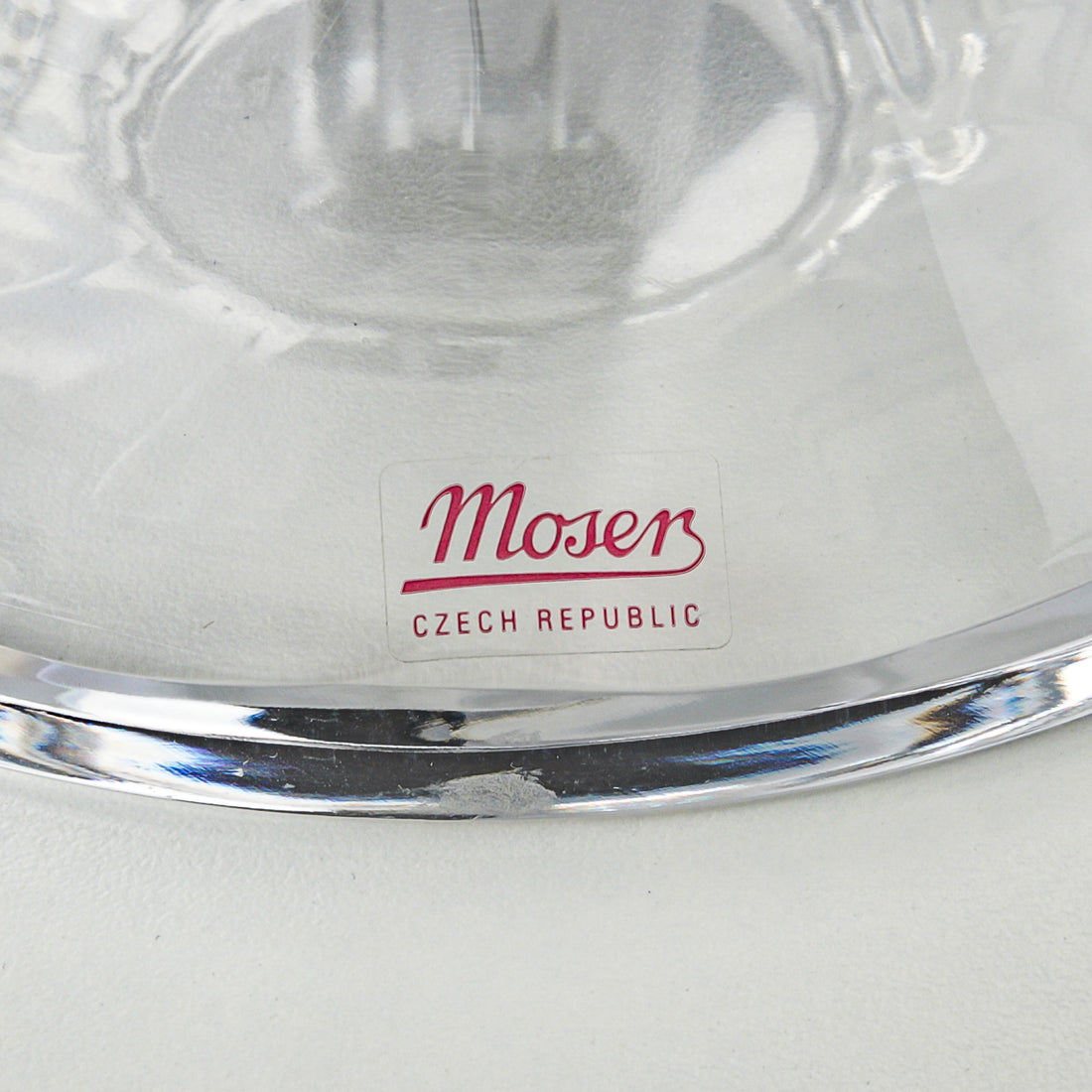MOSER Lady Hamilton Footed Centrepiece Bowl
