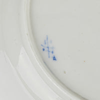 Antique TOURNAI Ronda Royal Blue Dessert Plates Set Of 6