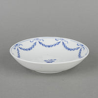 MEISSEN Blue Garland Saucers                         Set Of 2