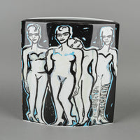 ROSENTHAL Elvira Bach "To Be A Woman" Vase Limited Edition