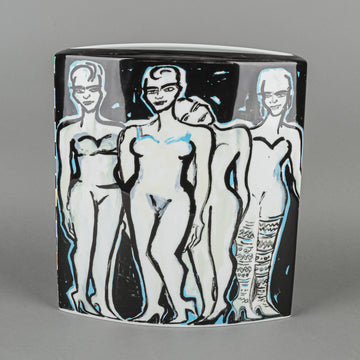 ROSENTHAL Elvira Bach "To Be A Woman" Vase Limited Edition