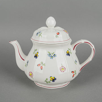 VILLEROY & BOCH Petite Fleur Teapot With Lid