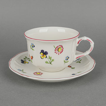 VILLEROY & BOCH Petite Fleur Cup And Saucers Set Of 4