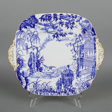 ROYAL CROWN DERBY Mikado Cake Plate