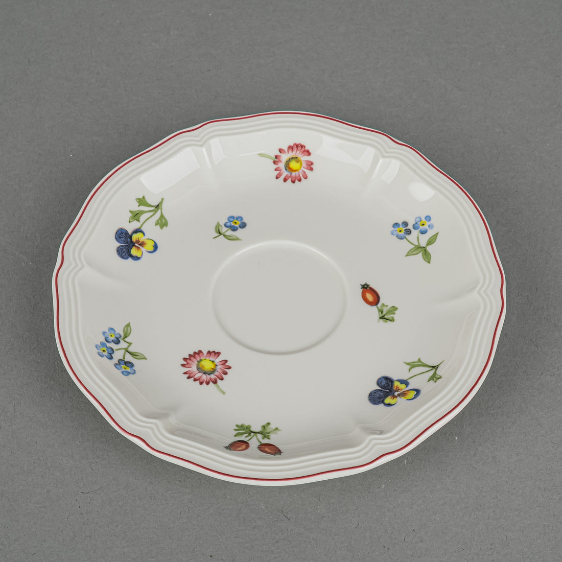 VILLEROY & BOCH Petite Fleur Cup And Saucers Set Of 4
