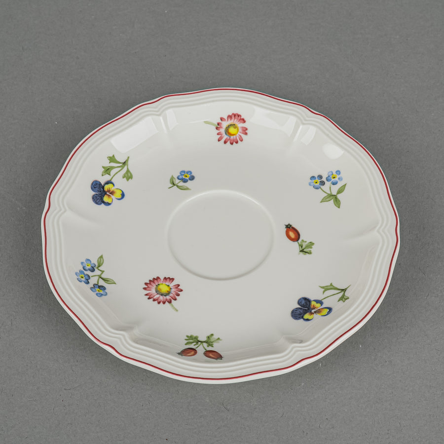 VILLEROY & BOCH Petite Fleur Cup And Saucers Set Of 4