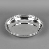 CHRISTOFLE Malmaison Silverplate Rimmed Serving Bowl