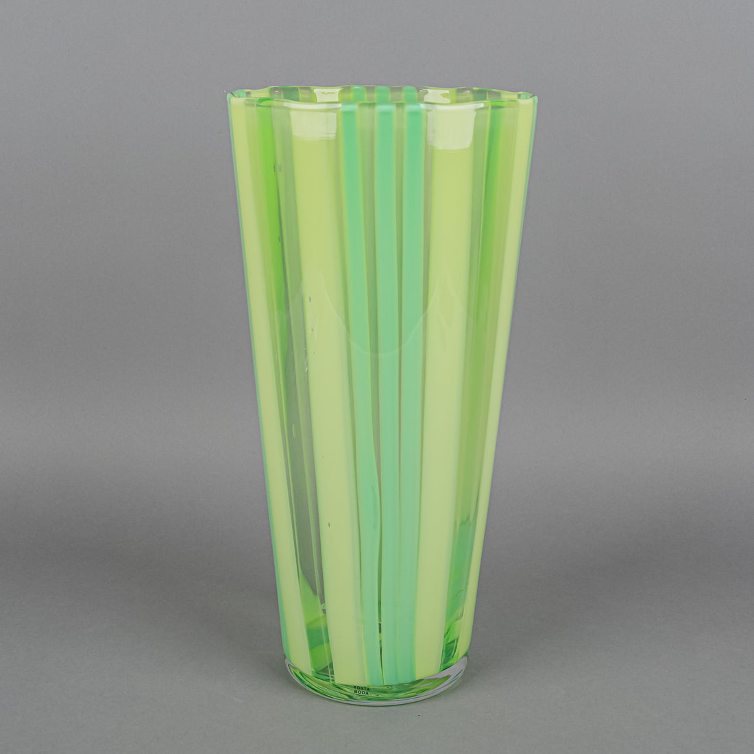 KOSTA BODA Ludvig Lofgren CABANA Vase Green