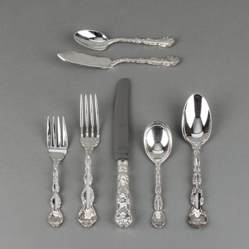 BIRKS Regency Plate Louis De France Silverplate Luncheon Flatware - 6 Place Settings