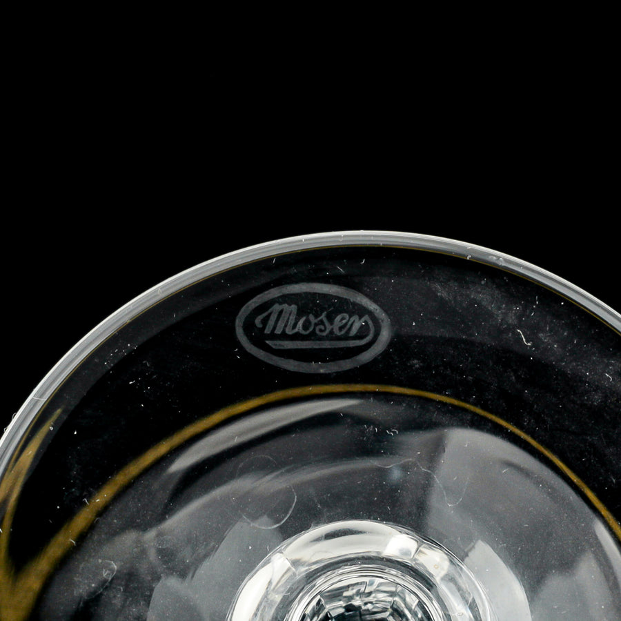 MOSER Lady Hamilton Coupe Champagne Glasses Set Of 4