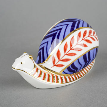 ROYAL CROWN DERBY Paperweight Snail