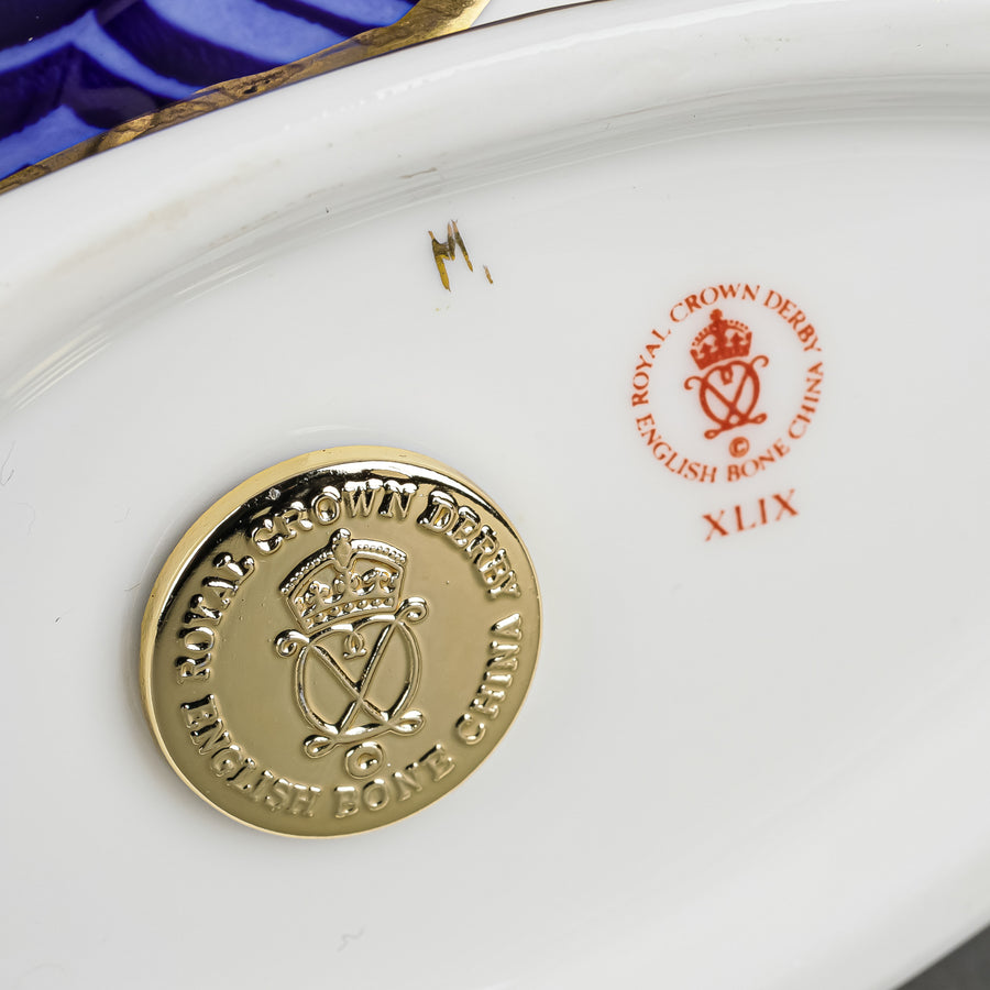 ROYAL CROWN DERBY Paperweight Snail