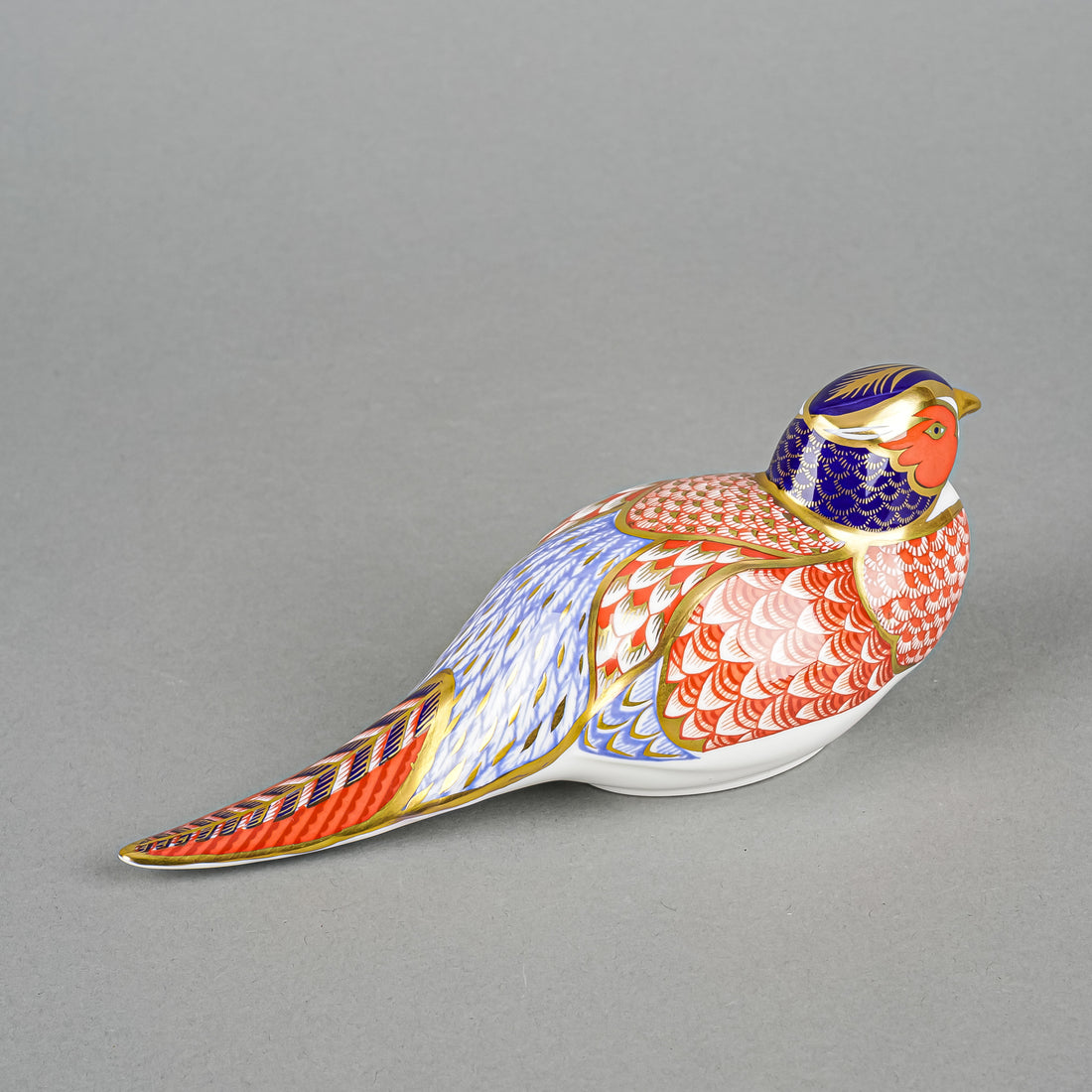 ROYAL CROWN DERBY Paperweight Pheasant