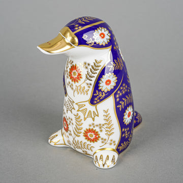 ROYAL CROWN DERBY Paperweight Platypus