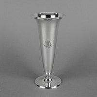 TIFFANY & CO 925 Sterling Footed Trumpet Vase 20119/8088 H6"