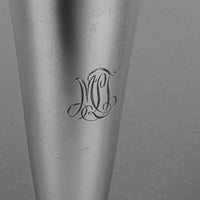 TIFFANY & CO 925 Sterling Footed Trumpet Vase 20119/8088 H6"