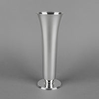 TIFFANY & CO Sterling Silver Footed Trumpet Vase