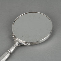 BIRKS Sterling Silver Vanity Hand Mirror - Magnify Mirror