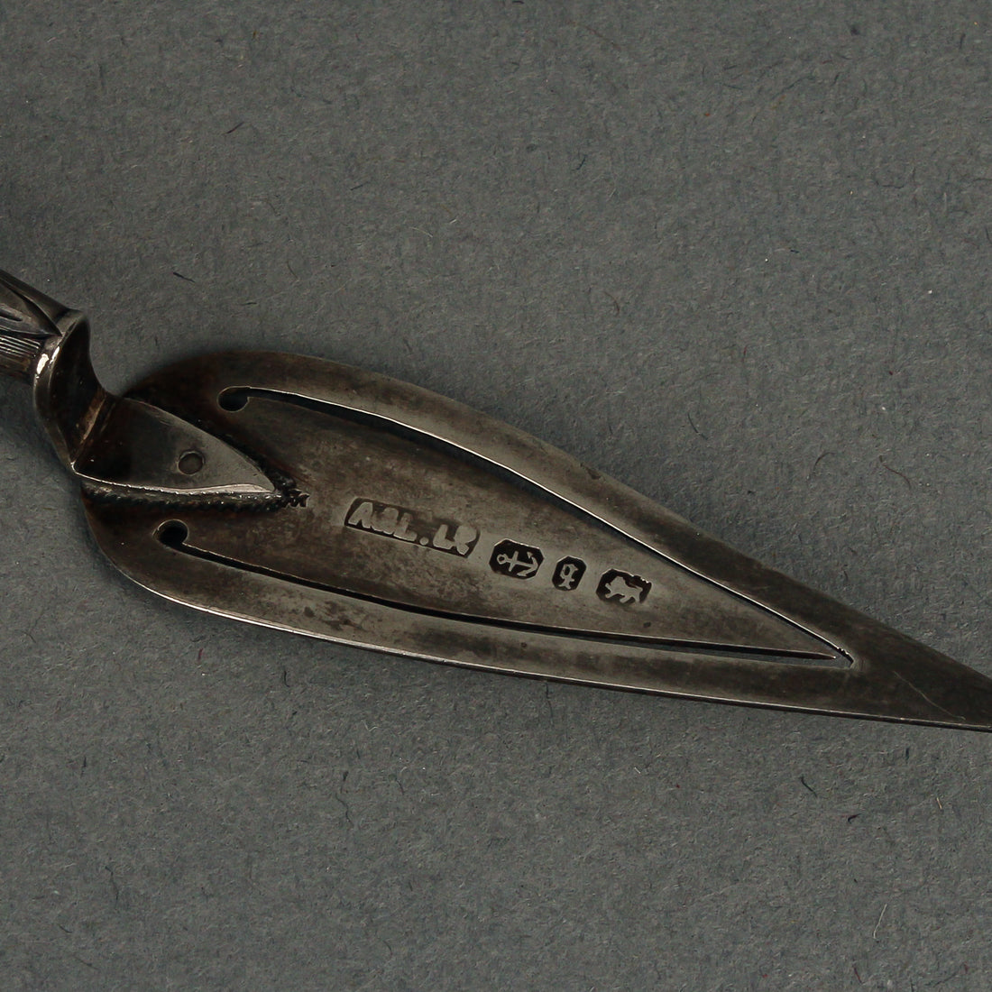 ADIE & LOVEKIN LTD. Sterling Silver with Ivory Handle Bookmark/Page Turner