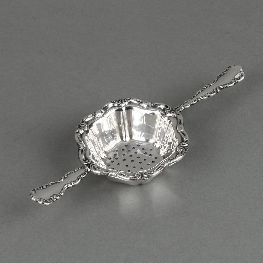 BIRKS Louis XV Sterling Silver Tea Strainer