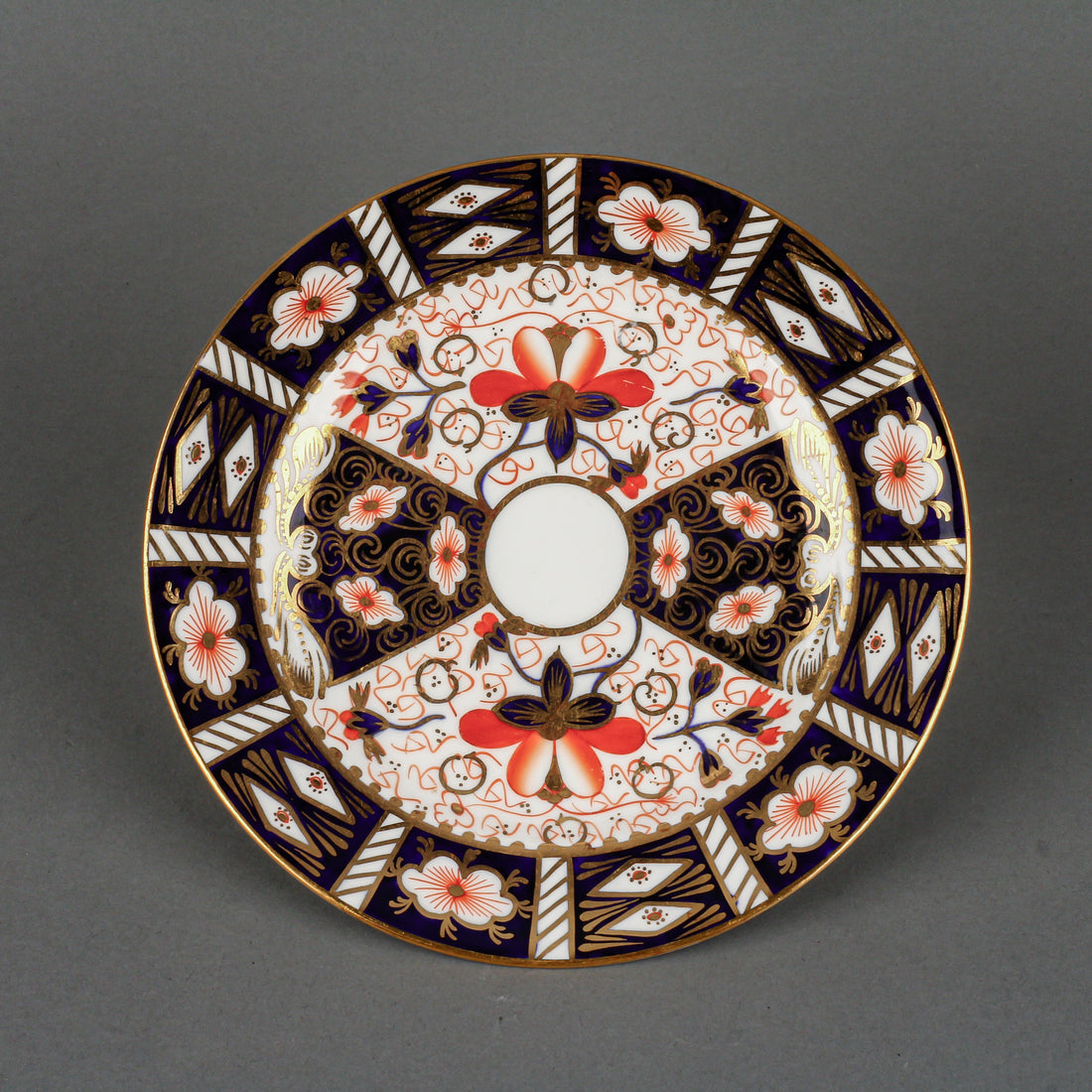 ROYAL CROWN DERBY Traditional Imari 2451 Dessert/Tea Plates - Set of 12
