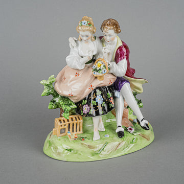 UNTERWEISSBACH Figurine Courting Couple 8278 H7"