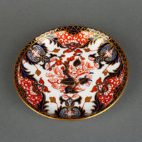 ROYAL CROWN DERBY King's Imari 383 Flat Cup & Saucer