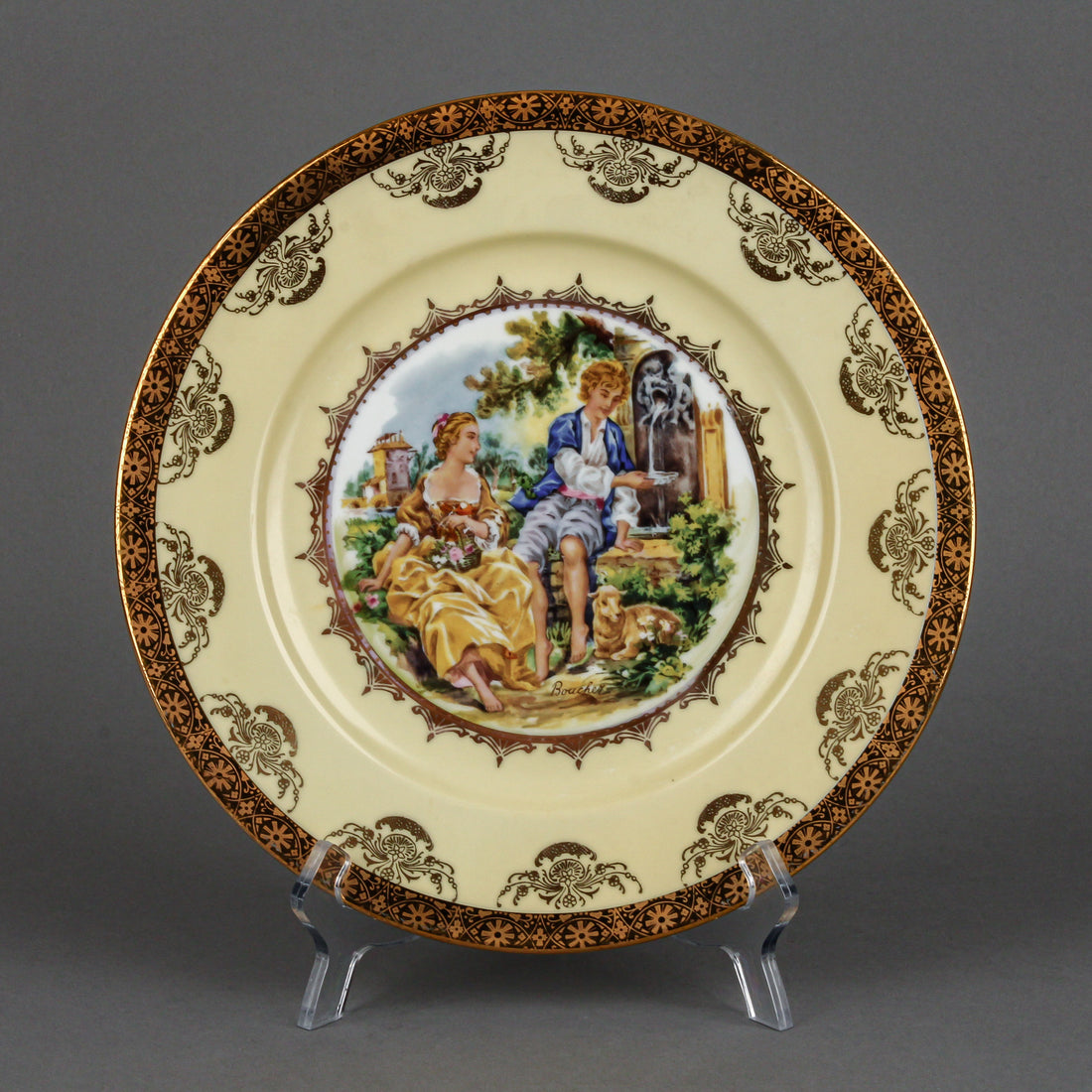 ROSENTHAL 'Boucher-Courting' Dinner Plates - Set of 6