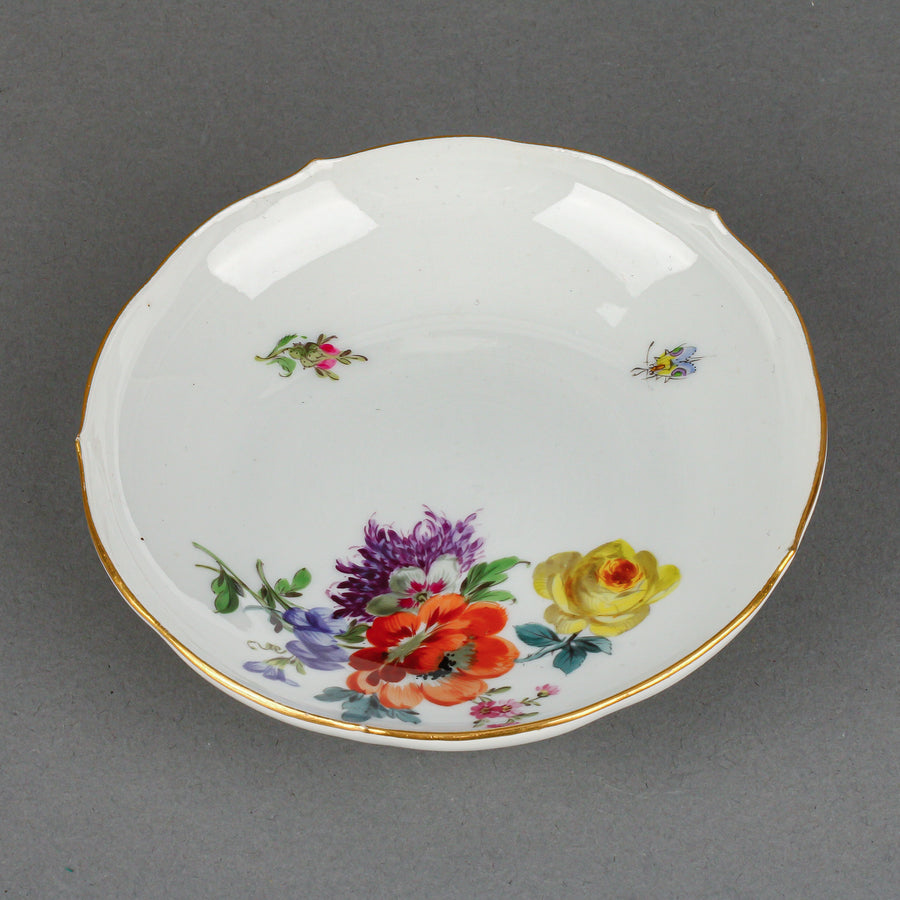 MEISSEN Floral Spray Cup & Saucer