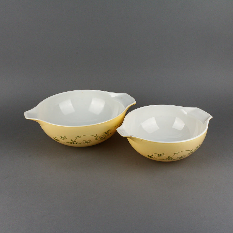 PYREX Shenandoah Cinderella Mixing Bowls - Set of 2