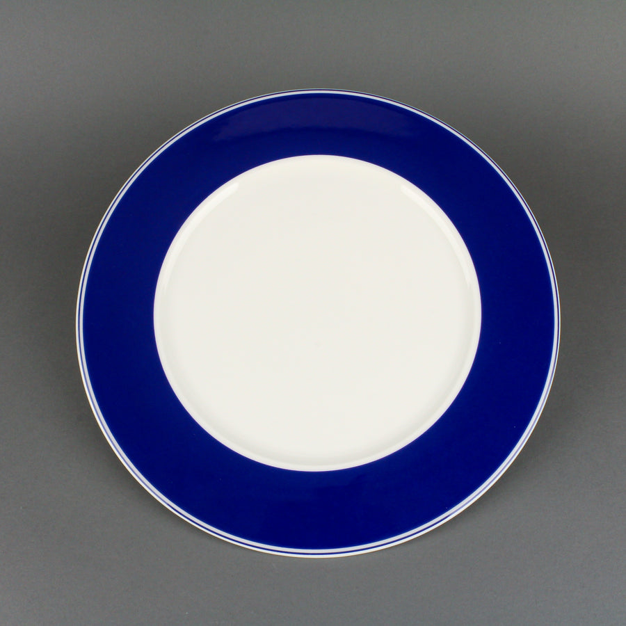 VILLEROY & BOCH Colour Border Blue Charger/Service Plates - Set of 8