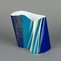 ROSENTHAL Barbara Brenner Blue Spirit Vase