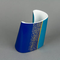 ROSENTHAL Barbara Brenner Blue Spirit Vase