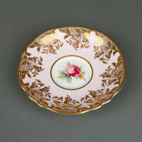 PARAGON Hand-Painted Rose Cup & Saucer