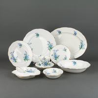 ROYAL ALBERT Forget Me Not - 12 Place Settings +