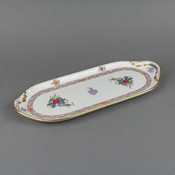HEREND Chinese Bouquet Sandwich Tray 436