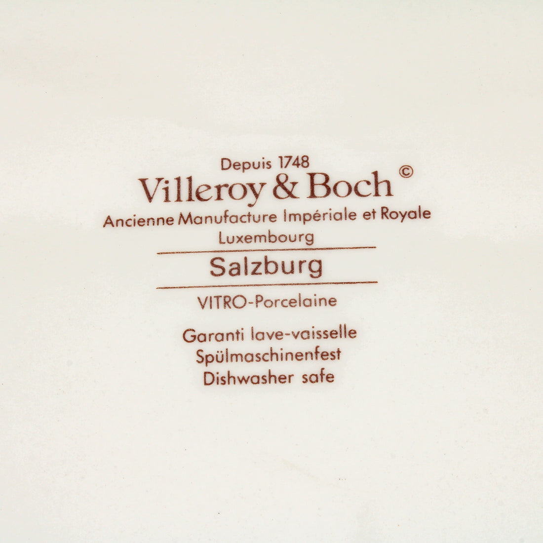 VILLEROY & BOCH Salzburg Charger/Platter