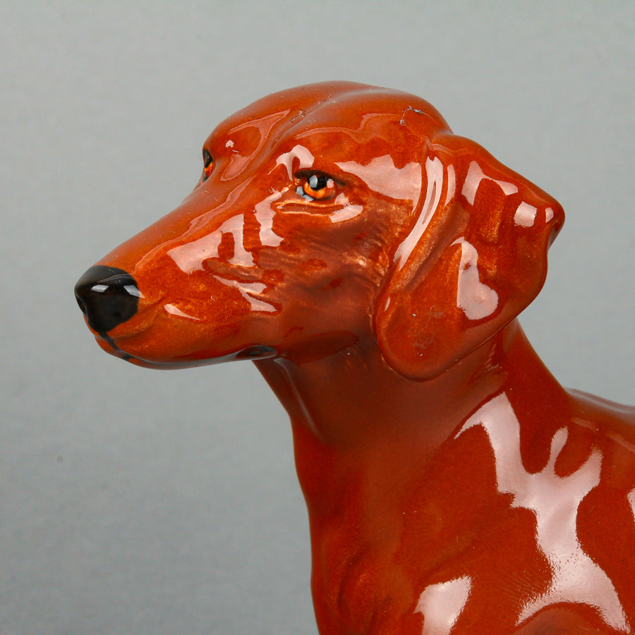 ROYAL DOULTON Dachshund Standing Brown 938A Figurine