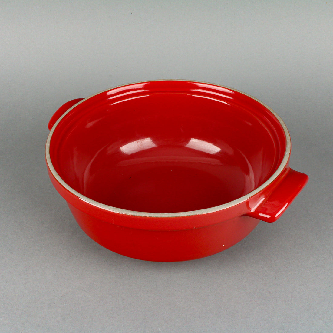 EMILE HENRY Covered Stoneware Casserole - Flame