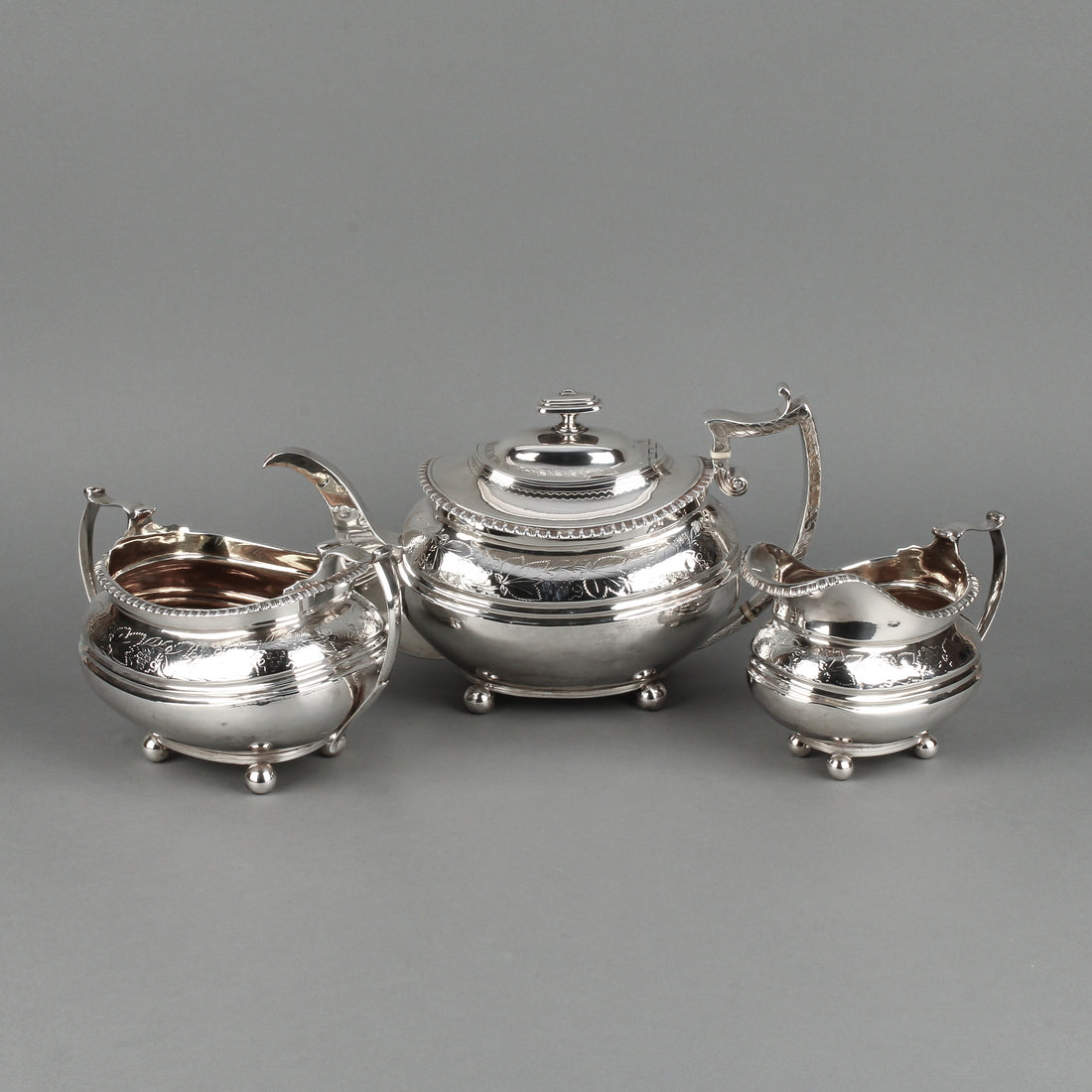 JAMES McKAY Sterling Silver Tea Service