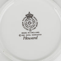 Royal Worcester Howard Green Soup Plates Set of 4