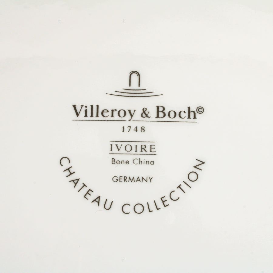 VILLEROY & BOCH Ivoire Chateau Collection Chargers - Set of 7